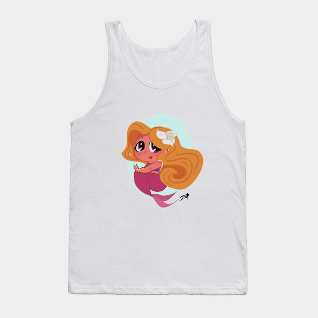 Sweet mermaid Tank Top by ArtInPi